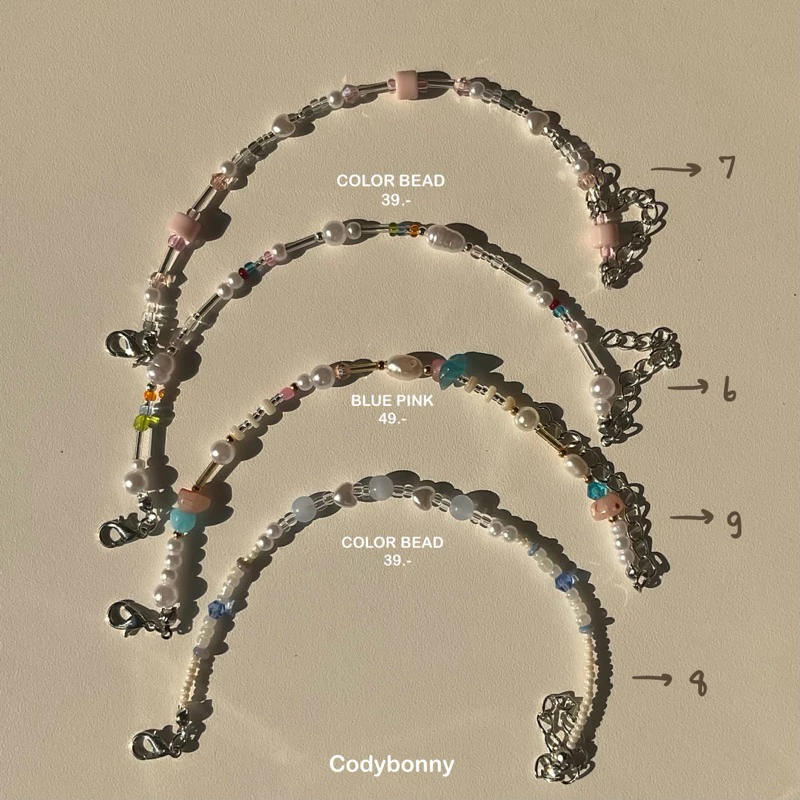 กำไลข้อมือ | Bracelet 🌷🛼🧚🏻♀️🫧🧃💅🏻🧶🧵🥽