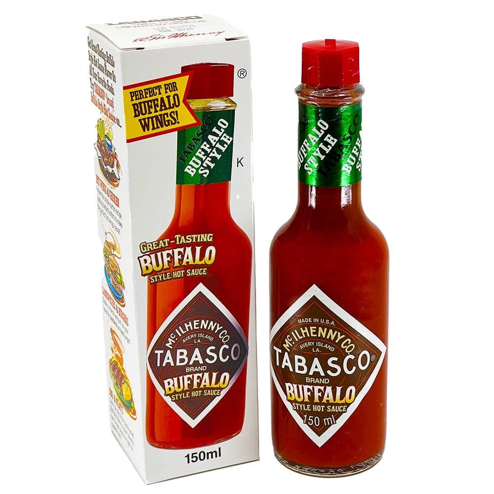 TABASCO * BUFFALO EDITION XL SIZE * Hot Pepper Sauce 150g