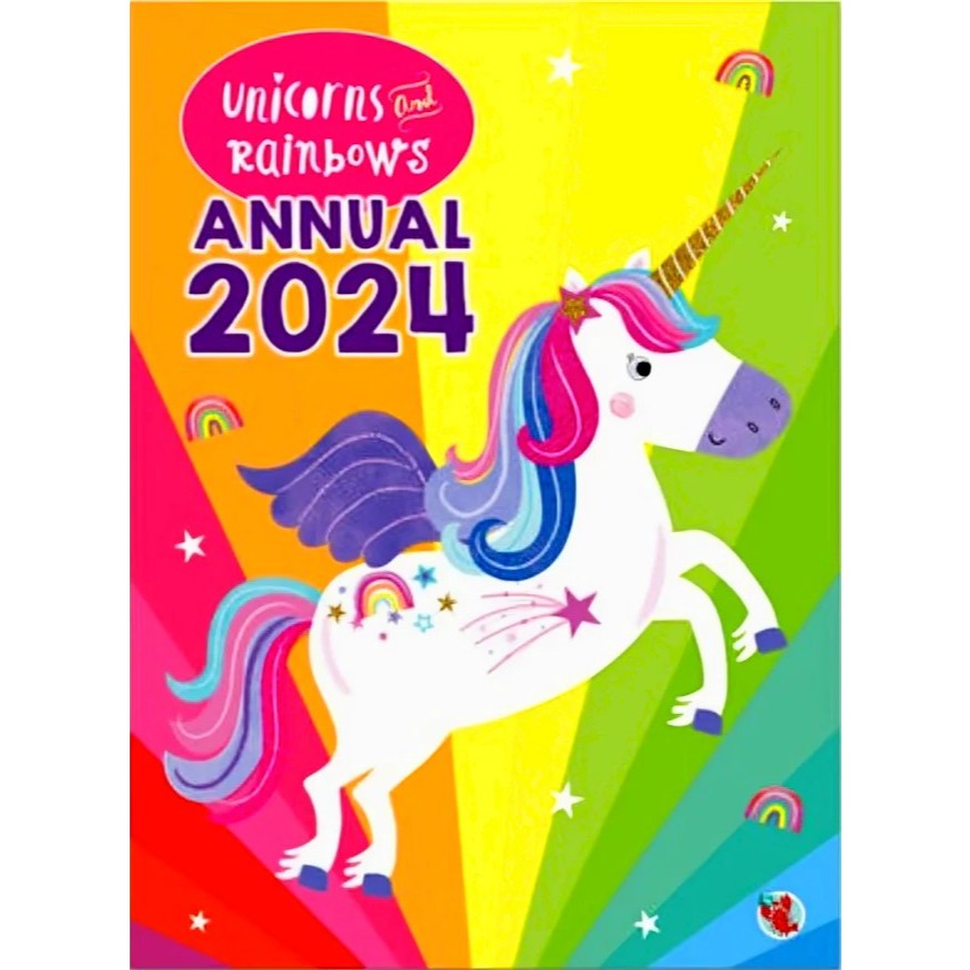 BBW หนังสือ Unicorns & Rainbows Annual 2024 ISBN: 9781915355560