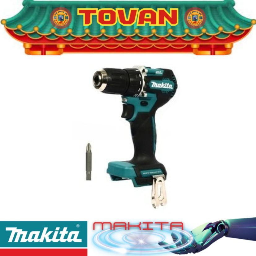 MAKITA สว่านไขควงไร้สาย 18 โวลต์ ขนาด 1/2 นิ้ว รุ่น DDF487Z  # ออก..ใบเสร็จ-ใบกำกับภาษี..
