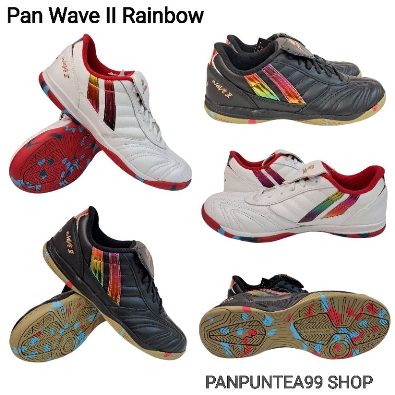 Pan รองเท้าฟุตซอลแพน Pan wave ll  23.1 หนังแท้ PF142A ราคา 1,490 บาท..