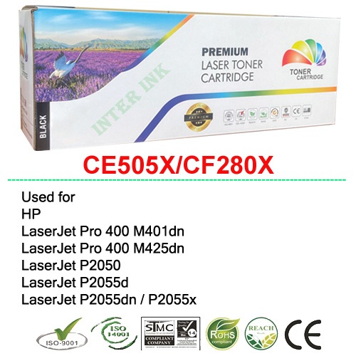 หมึกเลเซอร์ CF280X (สีดำ) Full Color
