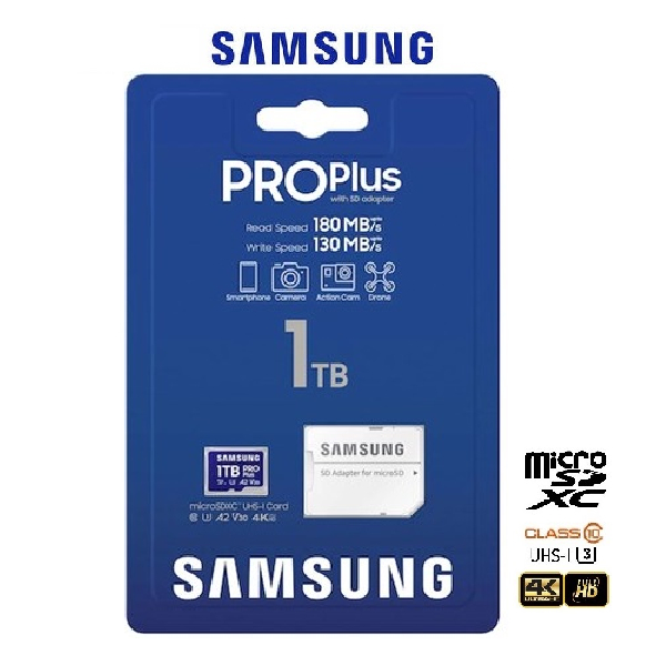 Samsung 1TB PRO Plus Micro SDXC