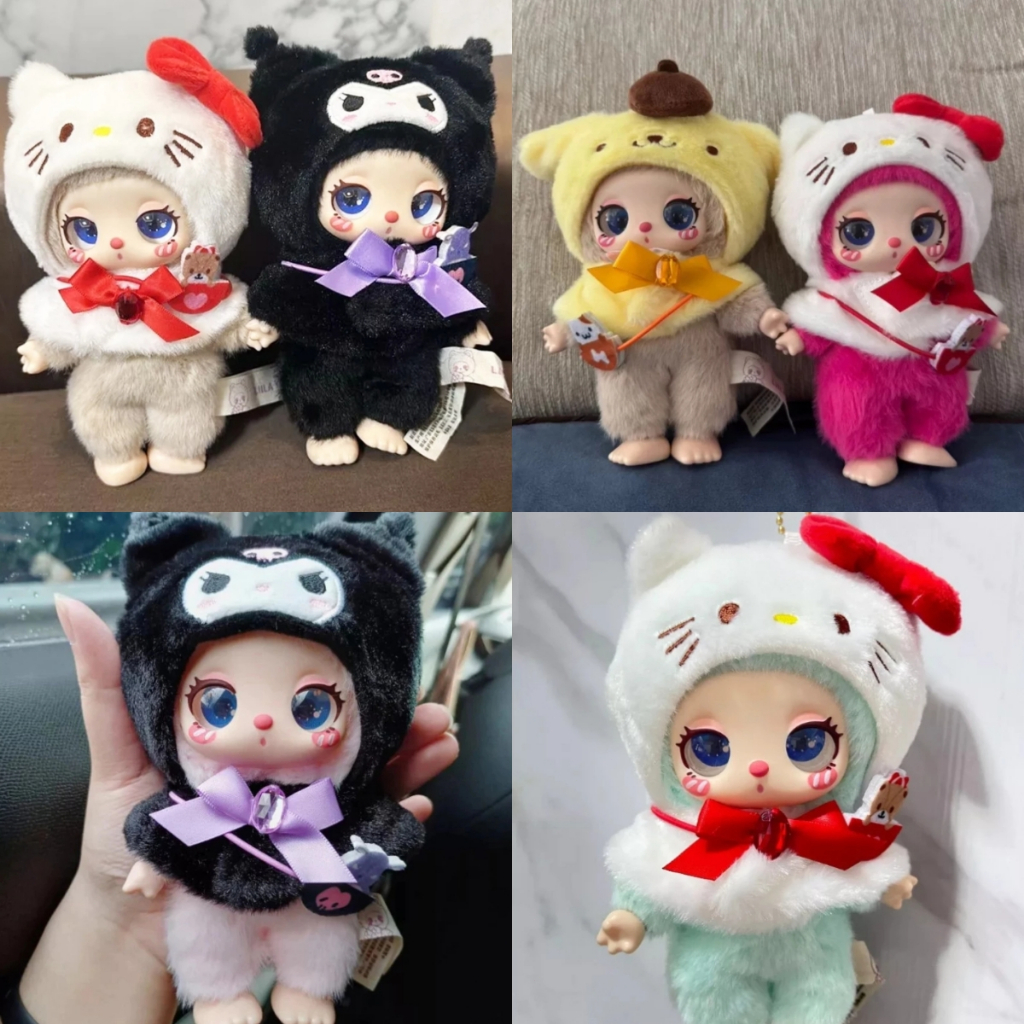 ชุด Liila Lucky Cat/labubu ชุดน้องไลลา SANRIO ชุดตุ๊กตาลาบูบู้ในไทย ชุดน้องไลลาใหม่ เสื้อผ้าตุ๊กตา