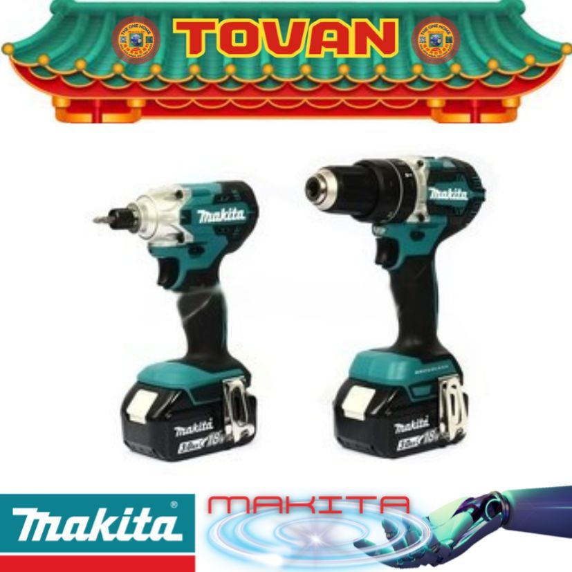 MAKITA รุ่น DLX2417J ชุด Combo Kit 18V # ออก..ใบเสร็จ-ใบกำกับภาษี..ได้ครับ..