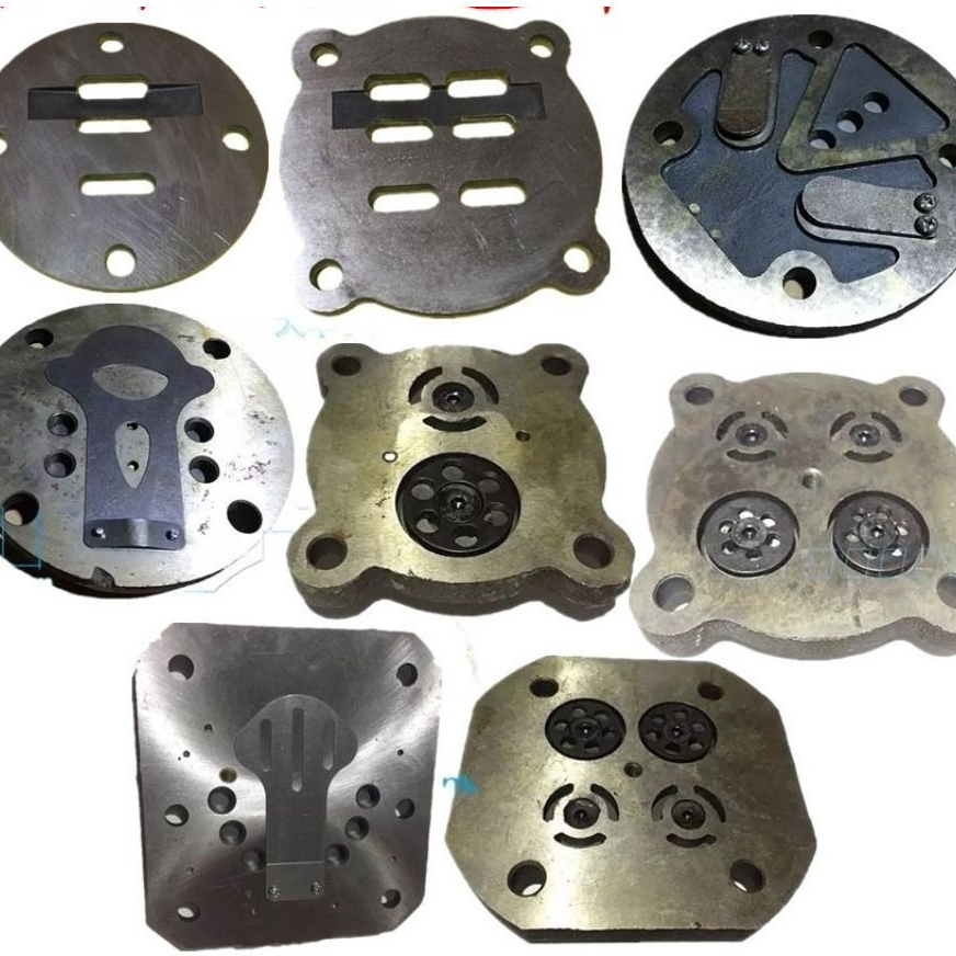 อุปกรณ์เสริมปั๊มลมชุดแผ่นวาล์ววาล์วดูดและไอเสีย Dafeng 90 Jucai 1.6 Red Five Rings Compression Parts
