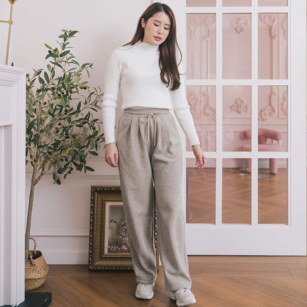 SNOWCOVER - SC195 Snowcover Wool & Warm Pants กางเกงวอร์มบุขนกันหนาว ผ้าหนานุ่มใส่อุ่นสบาย