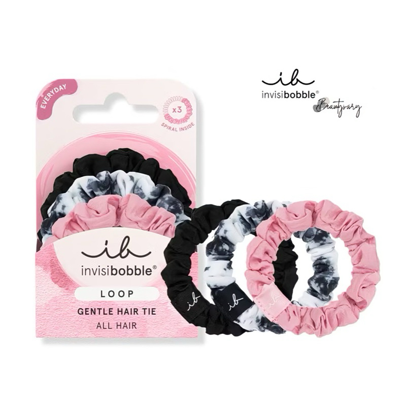 พร้อมส่ง🪻INVISIBOBBLE ยางรัดผม รุ่น Loop Be Gentle แบ่งขาย 1 เส้น