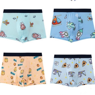 กางเกงในเด็กผู้ชาย (เซ็ต3ตัว) กางเกงบ็อกเซอร์เด็ก ลายการ์ตูน…