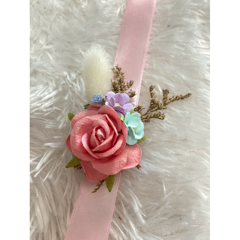 ข้อมือเพื่อนชมพูพาสเทล