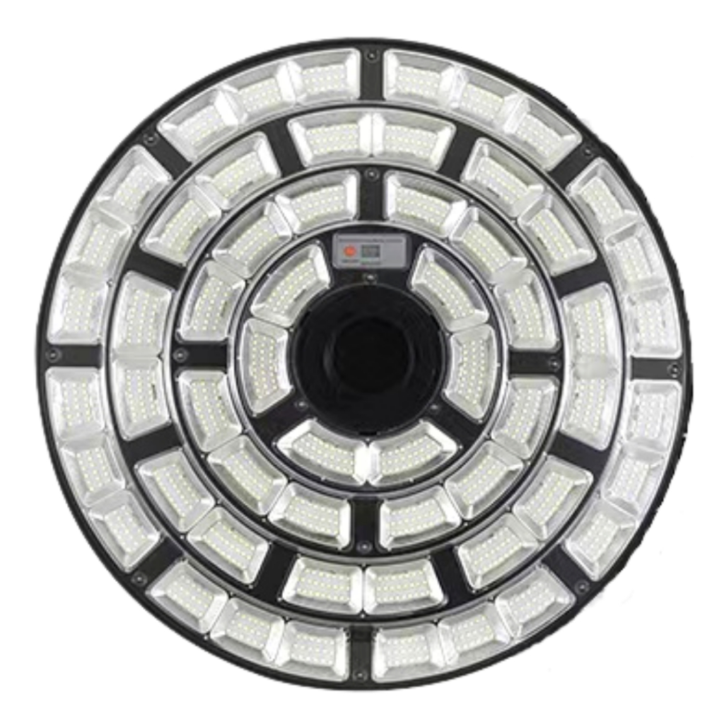 โคมไฟโซลาร์เซลล์ 800000W ขนาด 68 cm แสงสีขาว โคมไฟ 4 ชั้น  U02 รูปที่ 2