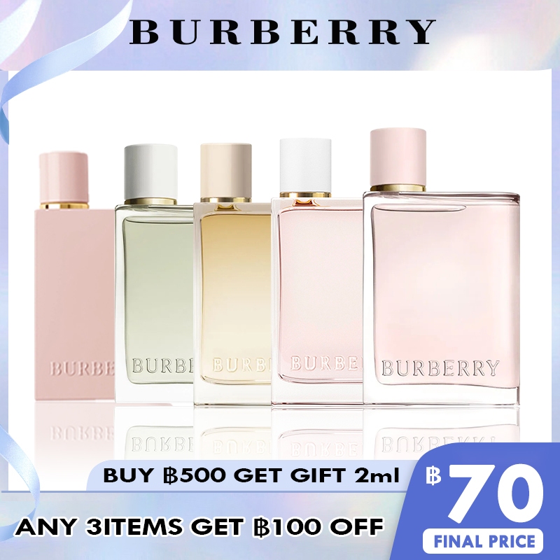 ของแท้ 100% Barberry Her EDP & Her Blossom EDT & Her EDT 2ml/5ml/10ml น้ำหอมแบรนด์เนม น้ำหอมผู้หญิง