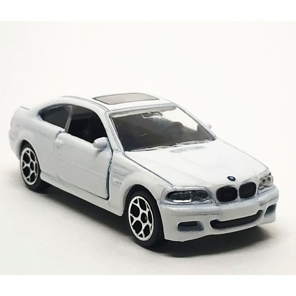 Majorette BMW M3 - สีขาว / แบบล้อ 5Y /scale 1/59 (3 inches) no package