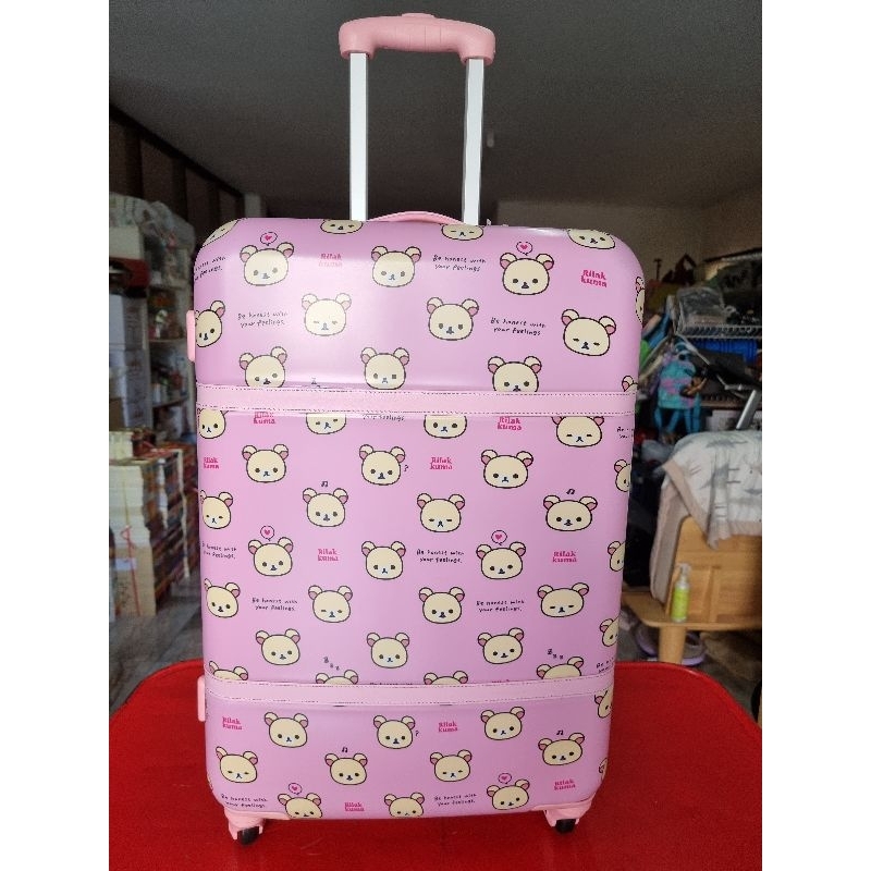 sale 50% กระเป๋าเดินทางใหม่Caggioni ขนาด 24 นิ้ว พร้อมกล่องรุ่นลิมิตเต็ด Rilukkuma