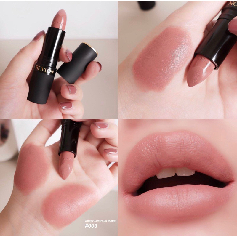 Revlon เรฟลอน แมท ลิปสติก 4.2 ก. 003 มาฟ อิท โอเวอร์