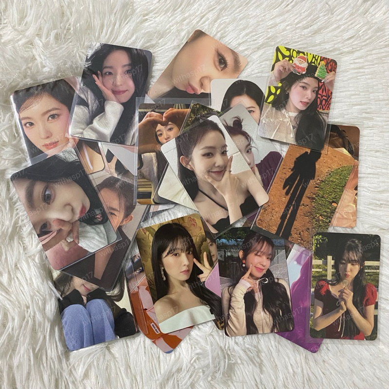 [พร้อมส่งในไทย] รวมการ์ด ไอรีน IRENE RED VELVET การ์ดอัลบั้ม / POB / MD / SSGT / TRADING CARD การ์ดแ