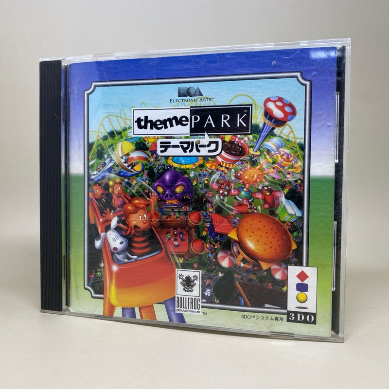 Theme Park (3DO) | Panasonic 3DO Original CD Game Japan | Japanese | สินค้าแท้ มือสอง ใช้งานปกติ