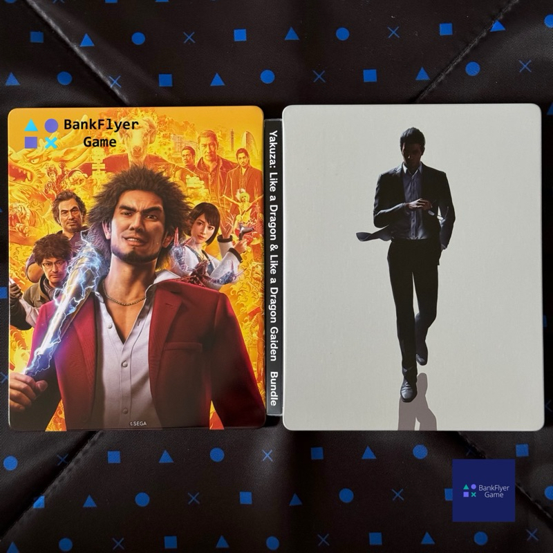 (( พิเศษ )) กล่องเหล็ก ลายพิเศษ จากเกม | Yakuza Like a Dragon & Like a Dragon Gaiden Bundle SteelBook