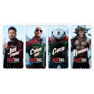 ตั๋ววิบวับ ตั๋วสะสม Red One เรดวัน แท้จาก SF Cinema Collecti…