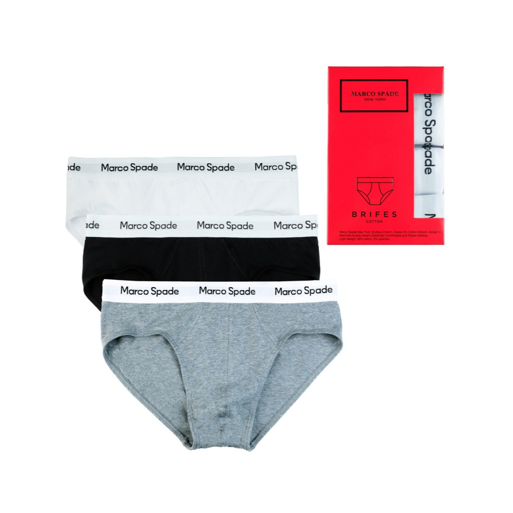 1แถม1 Marco Spade กางเกงชั้นใน ทรง Briefs  เนื้อผ้า Cotton