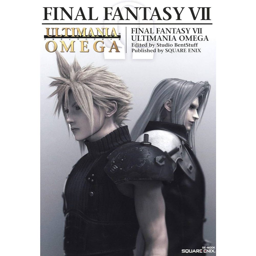 หนังสือคู่มือเกม Final Fantasy VII 7 Ultimania Omega