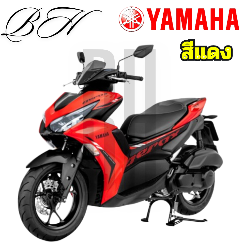 ชุดสี แฟริ่ง เฟรม GDR155 AEROX BBR สีแดง YAMAHA AEROX 155 2022 ของแท้ YAMAHA