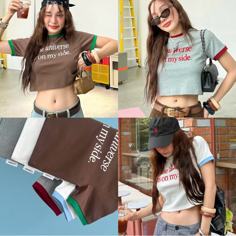 New in pack Loonnystore เสื้อยืด รุ่น Uri Top New S