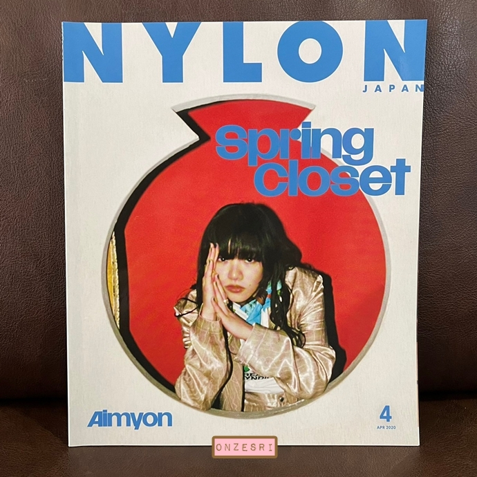 นิตยสารญี่ปุ่น Nylon Japan เล่ม 04/2020 No.191 Spring Closet ปก aimyon / JO1