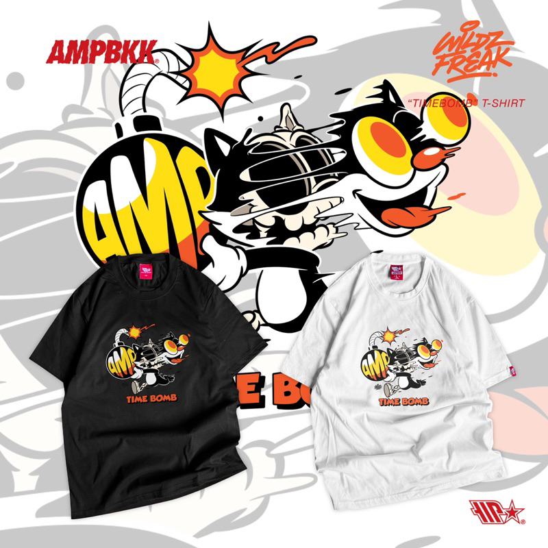 A.M.P. x Wildzfreak “Timebomb” T-shirt