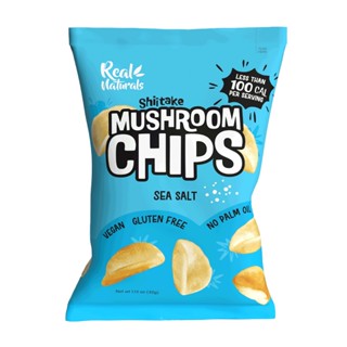 Shitake Mushroom Chip Sea Salt ขนมข้าวเกรียบเห็ดหอม รสเกลือ …