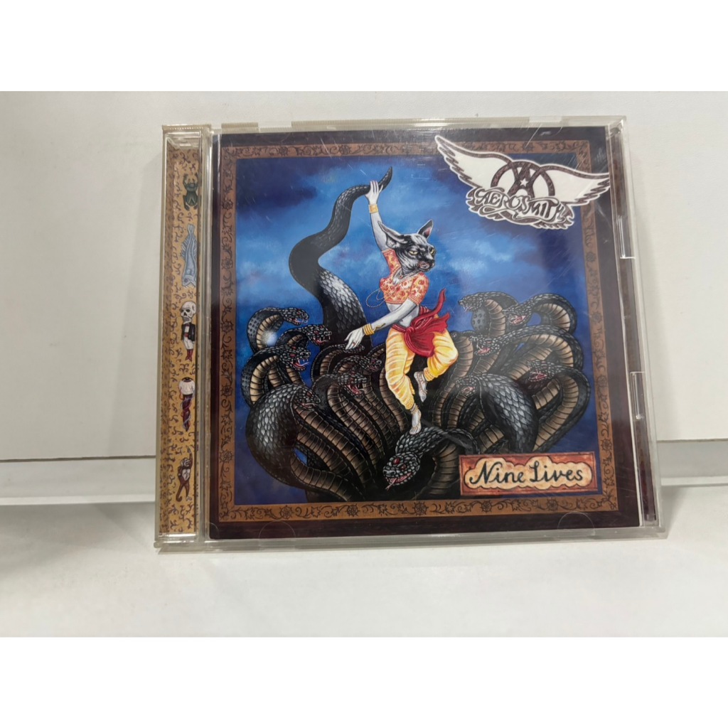 1 CD MUSIC  ซีดีเพลงสากล     AEROSMITH NINE LIVES    (A6D13)