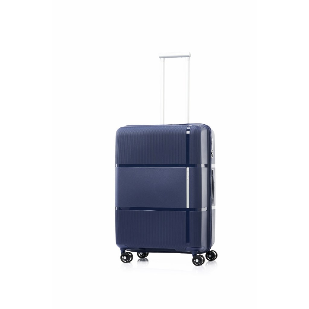 SAMSONITE กระเป๋าเดินทางล้อลาก ขยายได้ (24 นิ้ว) รุ่น INTERLACE HARDSIDE SPINNER 67/24 EXP