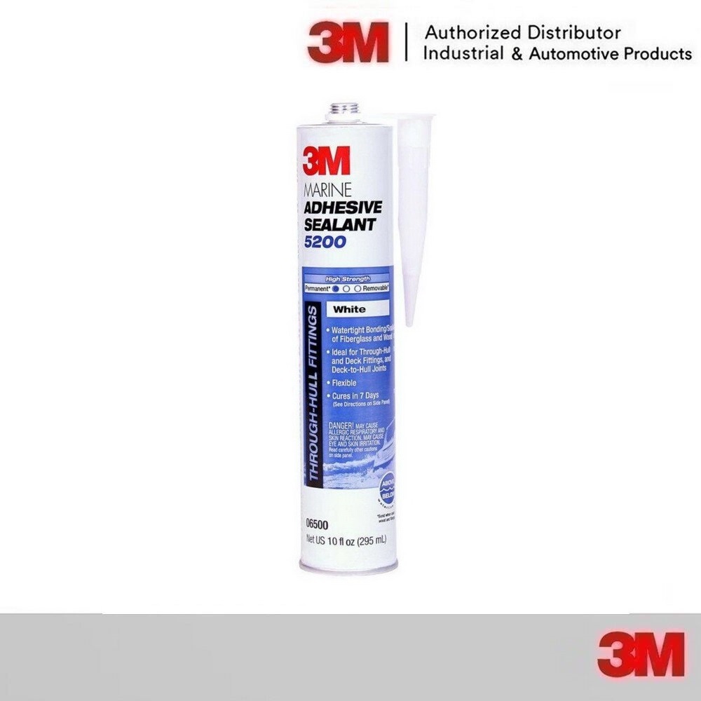 กาวโพลียูรีเทน 3M 5200 10 oz. Marine Adhesive Sealant สีดำ สีขาว