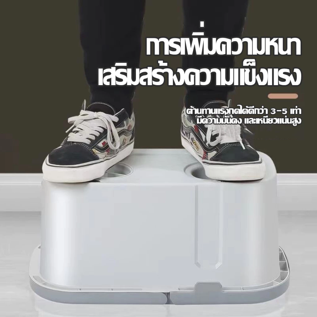 Eden จัดส่งรวดเร็ว ไม้ถูพื้นถังปั่น Lazy mop ไม้ถูพร้อมถังปั่น ถังปั่นสแตนเลส ชุดถังปั่นม๊อบ thumbnail 9