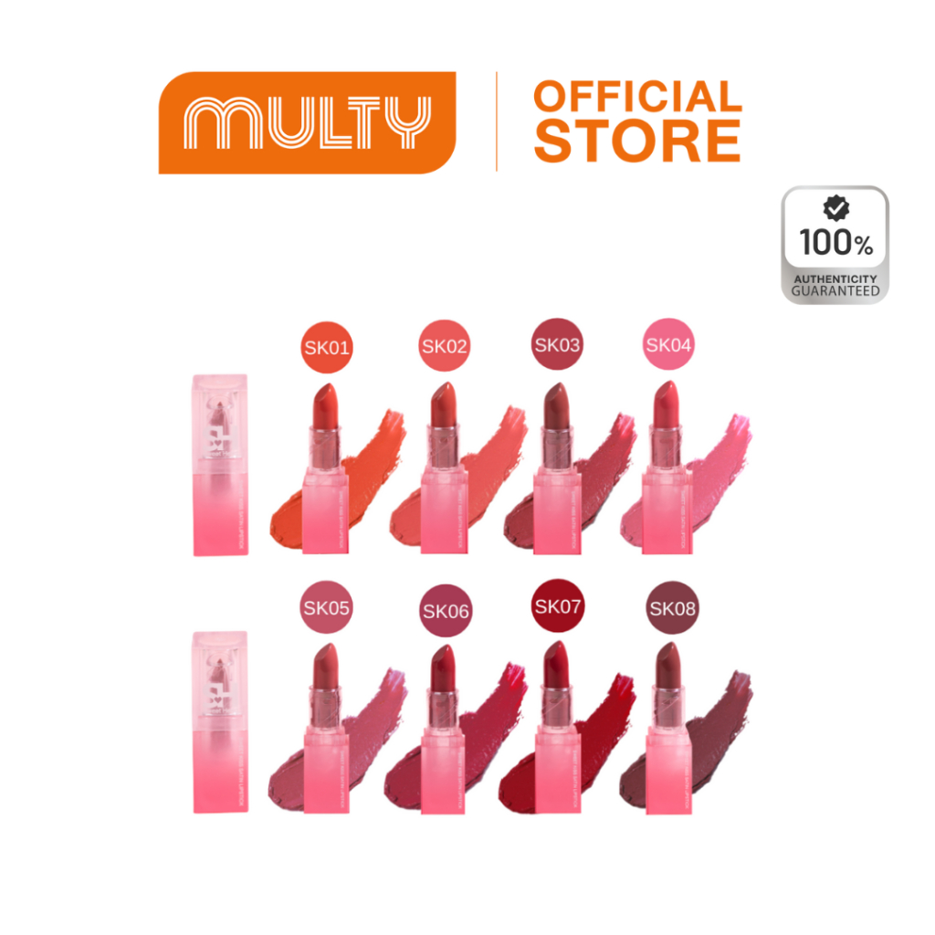 Sweet Heart Sweet Kiss Satin Lip stick 4.3 g.