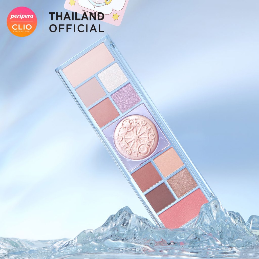 PERIPERA ALL TAKE MOOD LIKE PALETTE 005 CLEAR WINTER (CHERRY VER) พาเลตตา