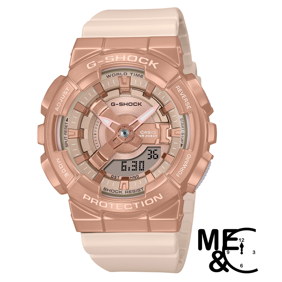 CASIO G-SHOCK มินิ ผู้หญิง GM-S110PG-4ADR ของแท้ ประกันศูนย์ CMG