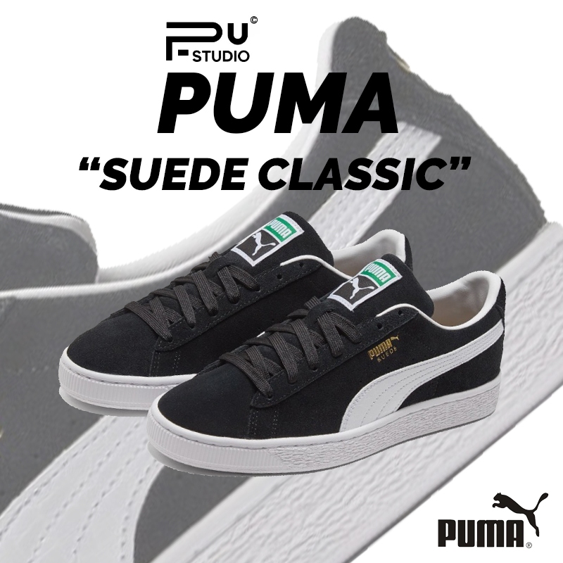 *พร้อมส่ง*แท้💯% PUMA SUEDE CROC 384852-01 SNEAKERS