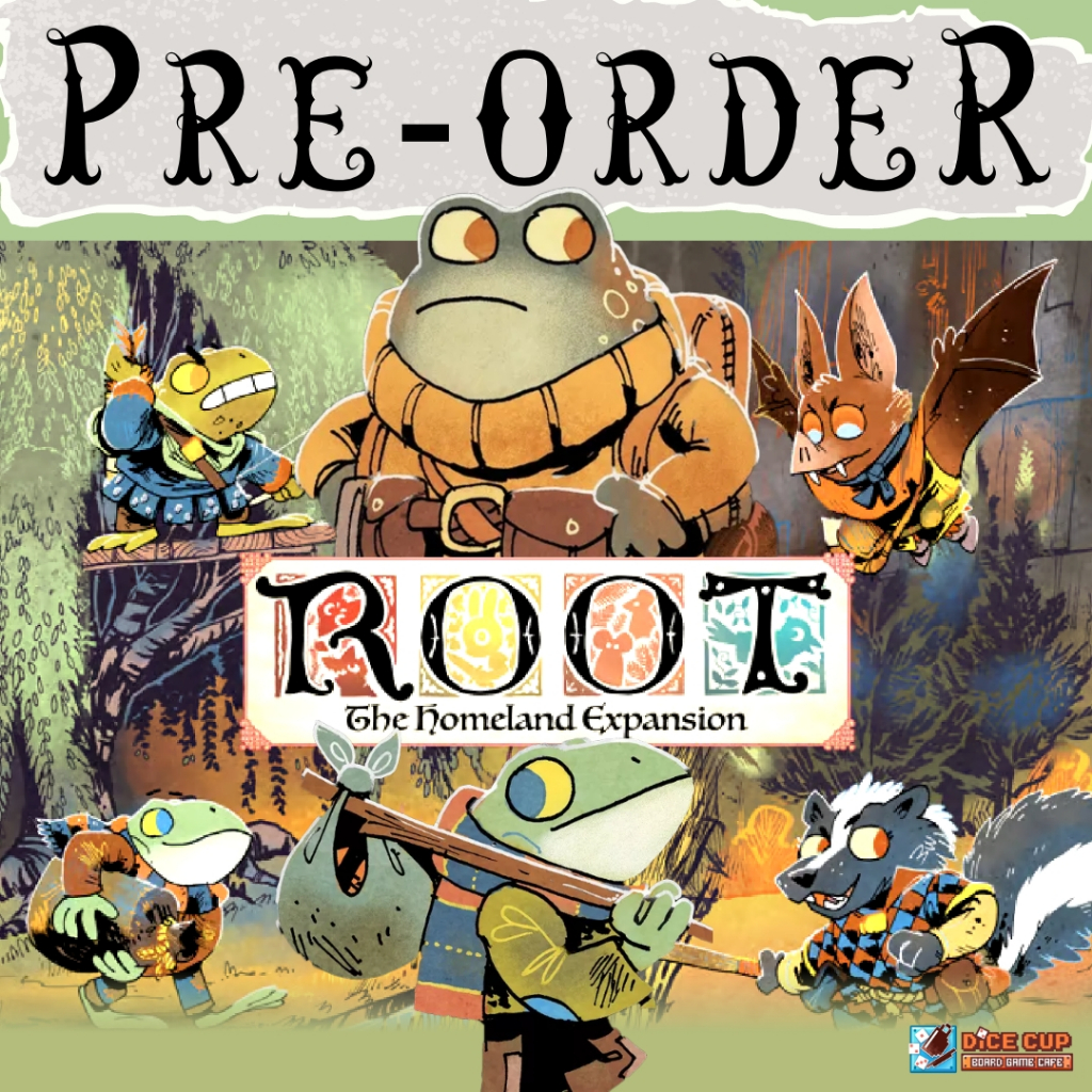 [พรีออเดอร์ ของแท้] Root The Homeland (New Content Bundles / Homeland Expansion) Kickstarter Board G