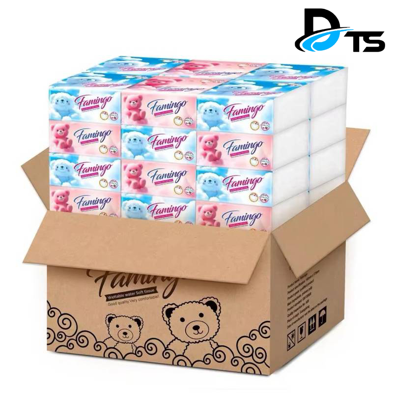 ทิชชู่ น้องหมี1ลัง/40ห่อ หนา2ชั้น 210แผ่น70ดึง