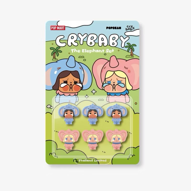 ส่งฟรี!! POP BEAN CRYBABY The Elephant (พร้อมส่ง)