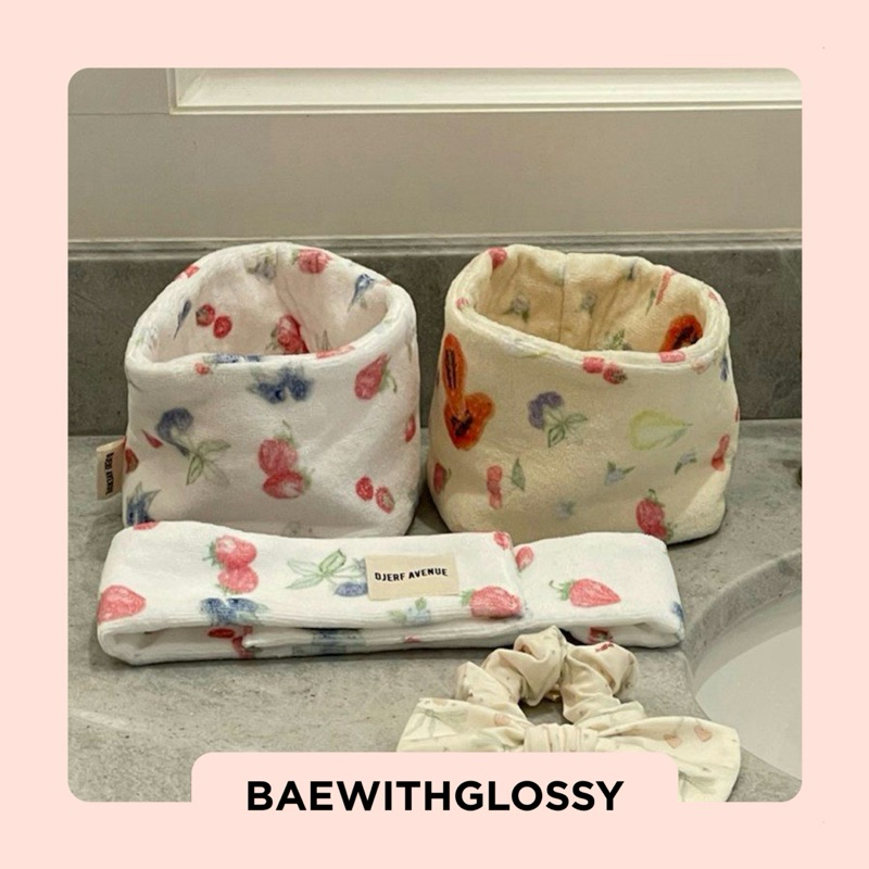 BAEWITHGLOSSY | Djerf Avenue — Terry Organizer (พร้อมส่ง)