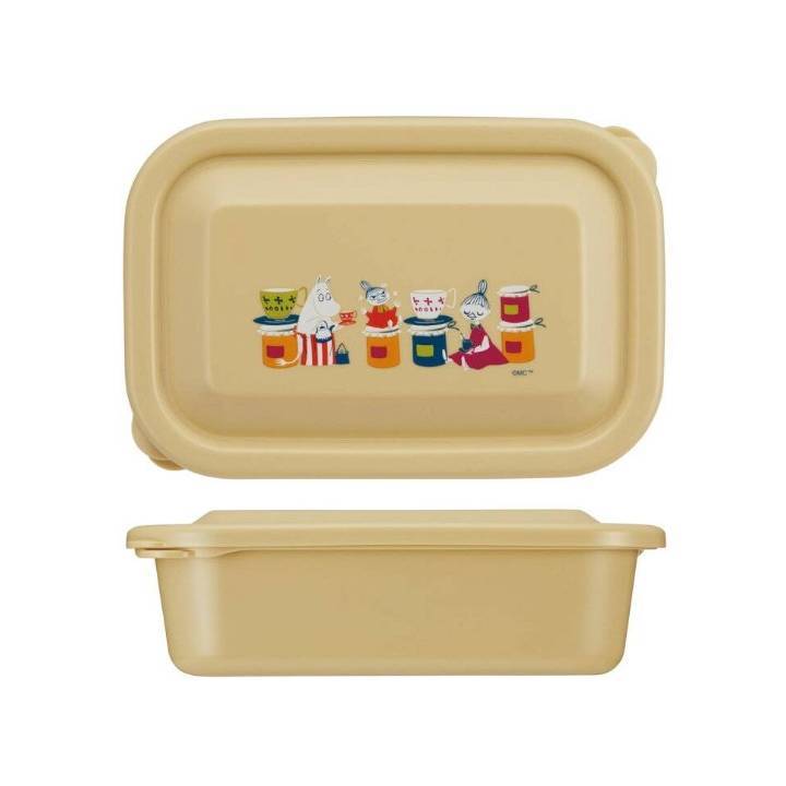 Moomin - กล่องข้าว กล่องอาหาร น้ำหนักเบาพร้อมฝาปิด (580mL) - Skater