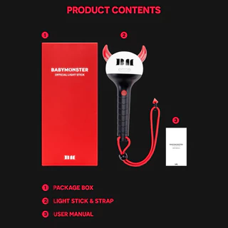 แท่งไฟ BABYMONSTER official Light Stick + Photo Card offline/online เบม่อน Baby Monster | thisstarshop