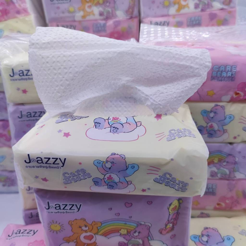 ทิชชู่ แคร์แบร์ 1หิ้ว5ห่อ หนา 3ชั้น 60 แผ่น พร้อมส่งจากไทย - รูปที่ 3