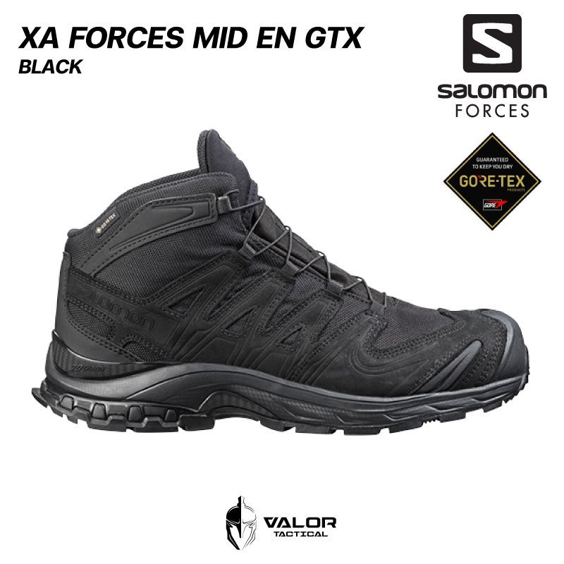Salomon Forces - XA Forces Mid GTX EN รองเท้าทหาร รองเท้าเดินป่า กันน้ำ กันลื่น ข้อกลาง พื้นหนา