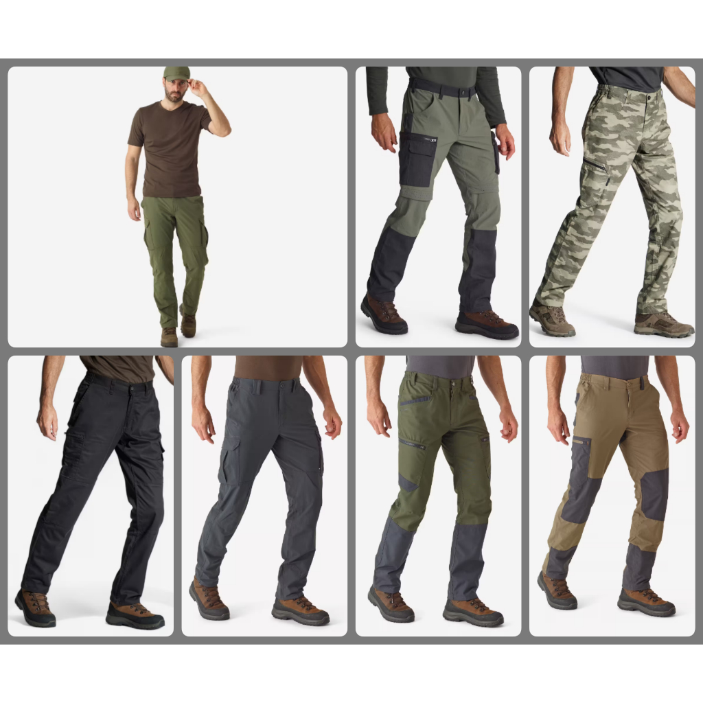 กางเกงคาร์โก้ กางเกงขายาวส่องสัตว์ CARGO TROUSERS