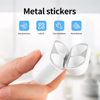 ฟิล์มสติ๊กเกอร์โลหะกันฝุ่น Pro 3 กันรอยSticker Dust Proof For Gen 4ฟิลม์โลหะ สติกเกอร์ติดเคส ไม่รวมหูฟัง พร้อมส่งไทย