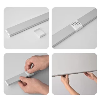 LED เซ็นเซอร์ร่างกายมนุษย์ไร้สายแบบหนา ไฟ LED เปลี่ยนสีได้ 3 สีไร้สาย LED ตู้ไฟแสดงตู้รองเท้าไฟแสดงผลรุ่นบางเฉียบ