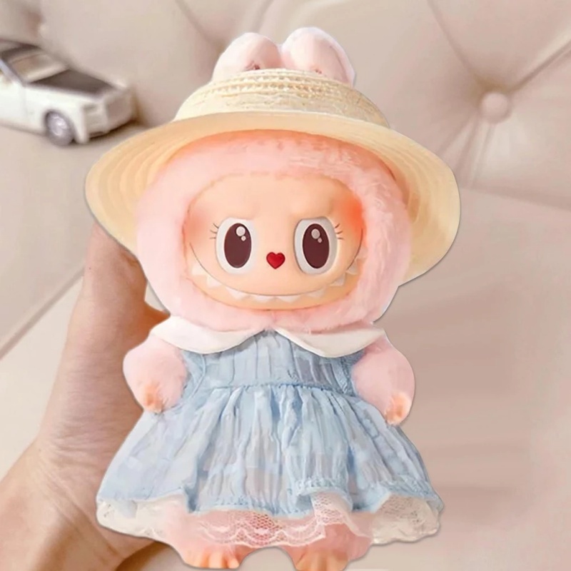 ✨ข้อเสนอพิเศษจากร้านใหม่ ของแท้✨POPMART MOKOKO V3 Summer Party Series-The Blue Diamond Vinyl Plush D